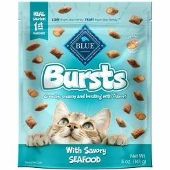 Alternative view of Discount ???? Blue Buffalo Bursts Filled Seafood Cat Treats ????