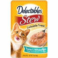 Outlet ???? Hartz Delectables Stew Lickable Tuna And Whitefish Cat Treat ????