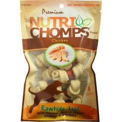 Best reviews of 🤩 Nutri Chomps Chicken Mini Knot 🐶 Dog Treats 8 Ct. 😀