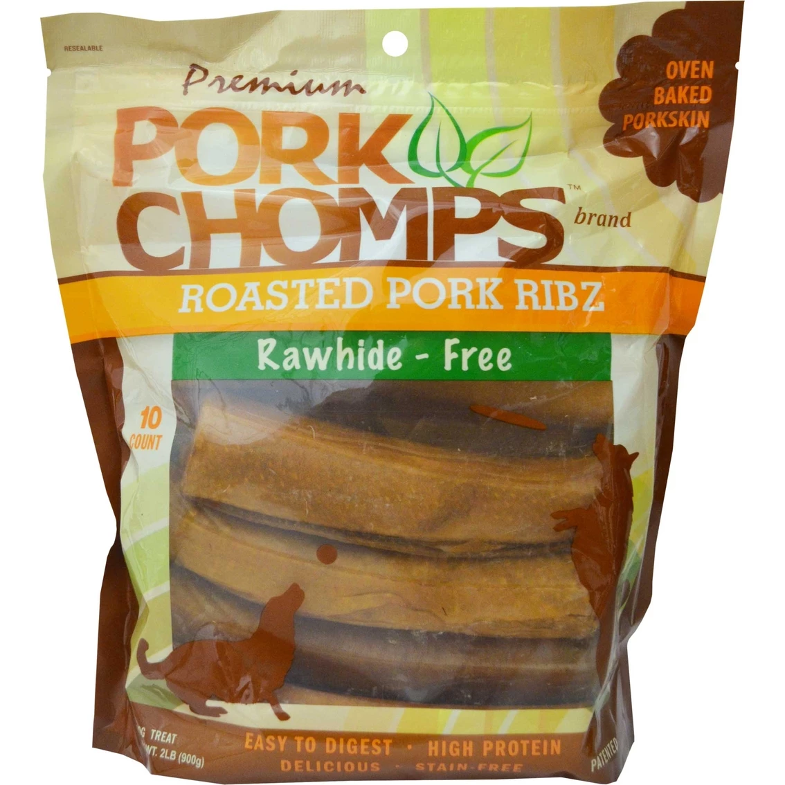 New ???? Premium Pork Chomps Pork Ribz ???? Dog Treats 10 Ct. ???? 1 New ???? Premium Pork Chomps Pork Ribz ???? Dog Treats 10 Ct. ????