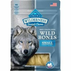 Coupon 💯 Blue Buffalo Wilderness Wild Bones Dental Chews, Small 🌟