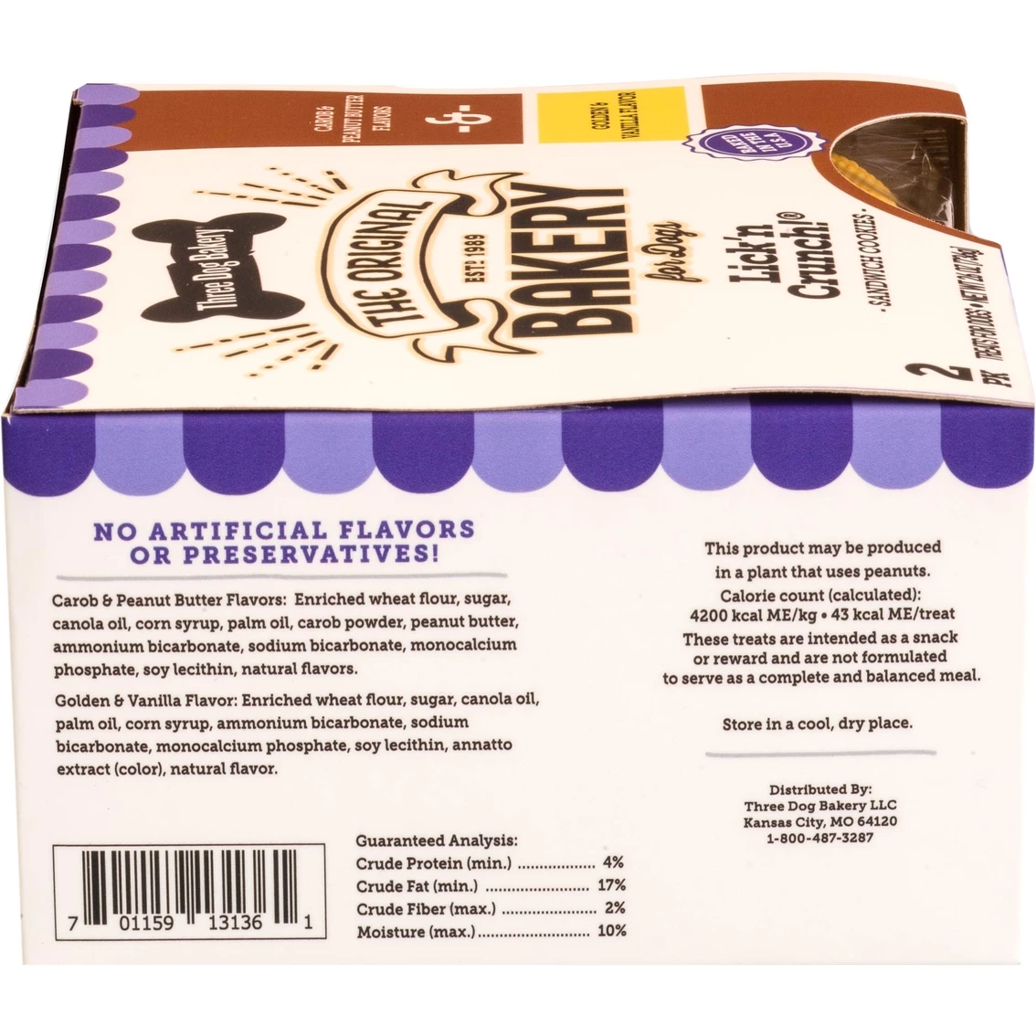 Brand new ???? Three ???? Dog Bakery Lick 'N Crunch Cookies 2 Pk. ???? 3 Brand new ???? Three ???? Dog Bakery Lick 'N Crunch Cookies 2 Pk. ???? - Image 3