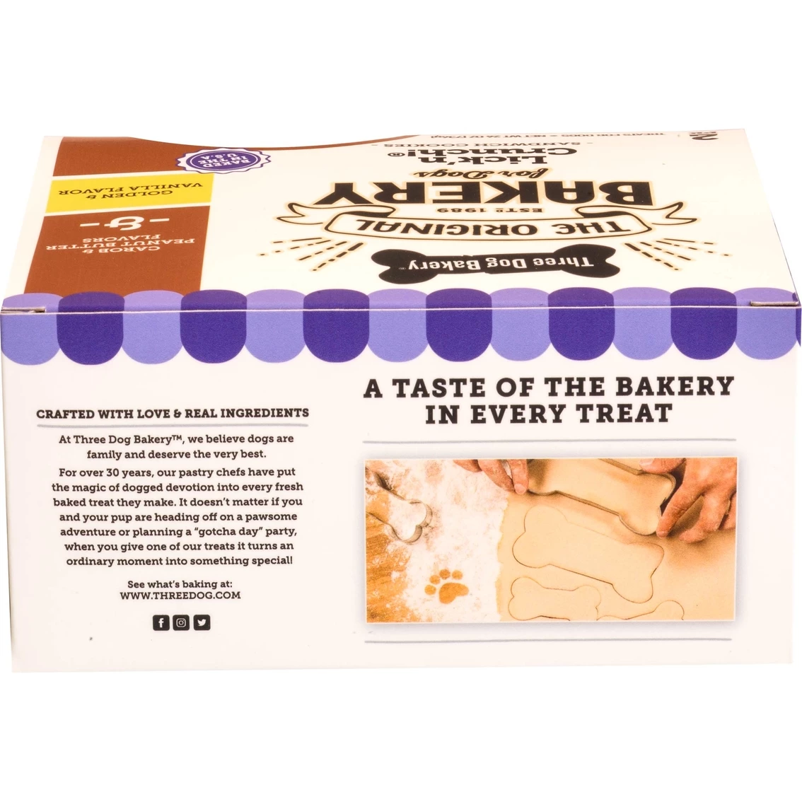Brand new ???? Three ???? Dog Bakery Lick 'N Crunch Cookies 2 Pk. ???? 4 Brand new ???? Three ???? Dog Bakery Lick 'N Crunch Cookies 2 Pk. ???? - Image 4