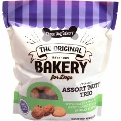 Brand new ???? Three ???? Dog Bakery Assort-Mutt Trio Soft Baked Cookies ????