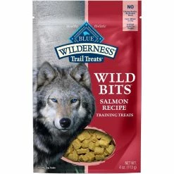 Promo ???? Blue Buffalo Wild Salmon Bits ???? Dog Treats 4 Oz. ????