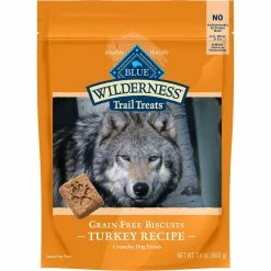 Best Sale ✔️ Blue Buffalo Wilderness Trail Turkey Biscuits 🐕 Dog Treats 24 Oz. 👏