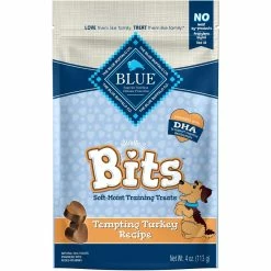 Best reviews of 🔔 Blue Buffalo Bits Turkey 🐕 Dog Treats 4 Oz. 😀