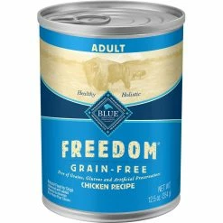Best Pirce ⌛ Blue Buffalo Adult Freedom Grain Free Chicken Recipe Canned 🐶 Dog Food 12.5 Oz. 😉