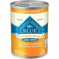 Promo ⌛ Blue Buffalo Homestyle Recipe Large Breed Chicken Canned ???? Dog Food 12.5 Oz. ????