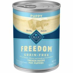 New ???? Blue Buffalo Puppy Freedom Grain Free Chicken Recipe Canned ???? Dog Food 12.5 Oz. ????