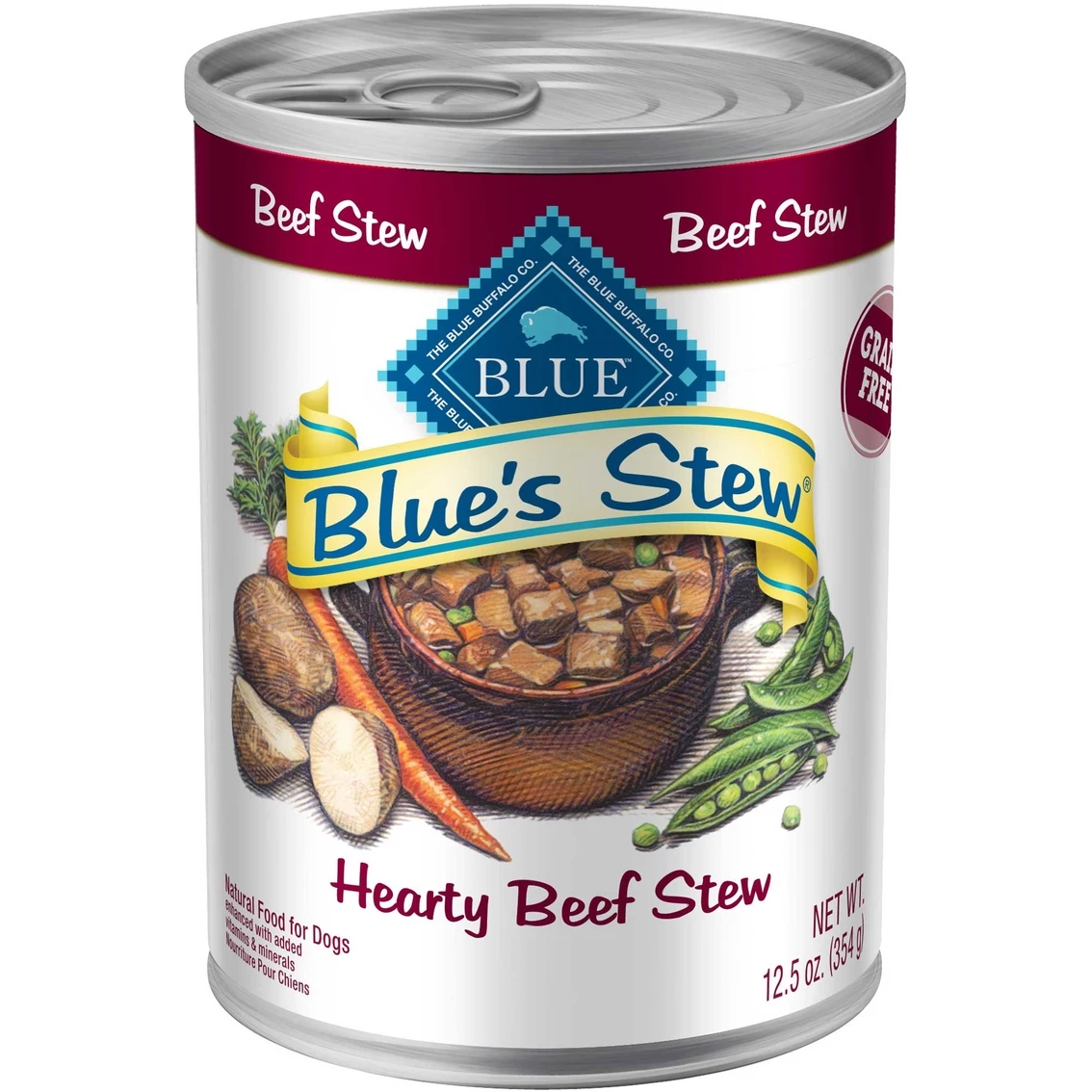 Budget π Blue Buffalo Blue's Stew Hearty Beef Stew Canned π Dog Food 12.5 Oz. π₯° 1 Budget π Blue Buffalo Blue's Stew Hearty Beef Stew Canned π Dog Food 12.5 Oz. π₯°