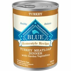 Outlet ✨ Blue Buffalo Homestyle Recipe Turkey Meatloaf Canned ???? Dog Food 12.5 Oz. ????