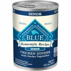Outlet ???? Blue Buffalo Senior Homestyle Recipe Chicken Canned ???? Dog Food 12.5 Oz. ????