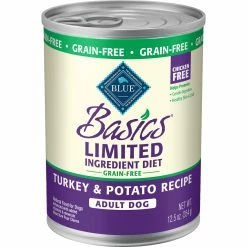 Buy 🥰 Blue Buffalo Basics Turkey Limited Ingredient Diet 🐶 Dog Food 12.5 Oz. 🤩