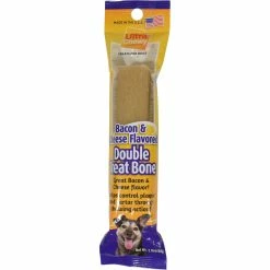 Discount ???? Ultra Chewy Double Treat Bone Bacon And Cheese ???? Dog Treats 2.8 Oz. ????