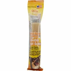 Discount ???? Ultra Chewy Double Treat Bone Peanut Butter ???? Dog Treats 2.8 Oz. ⭐