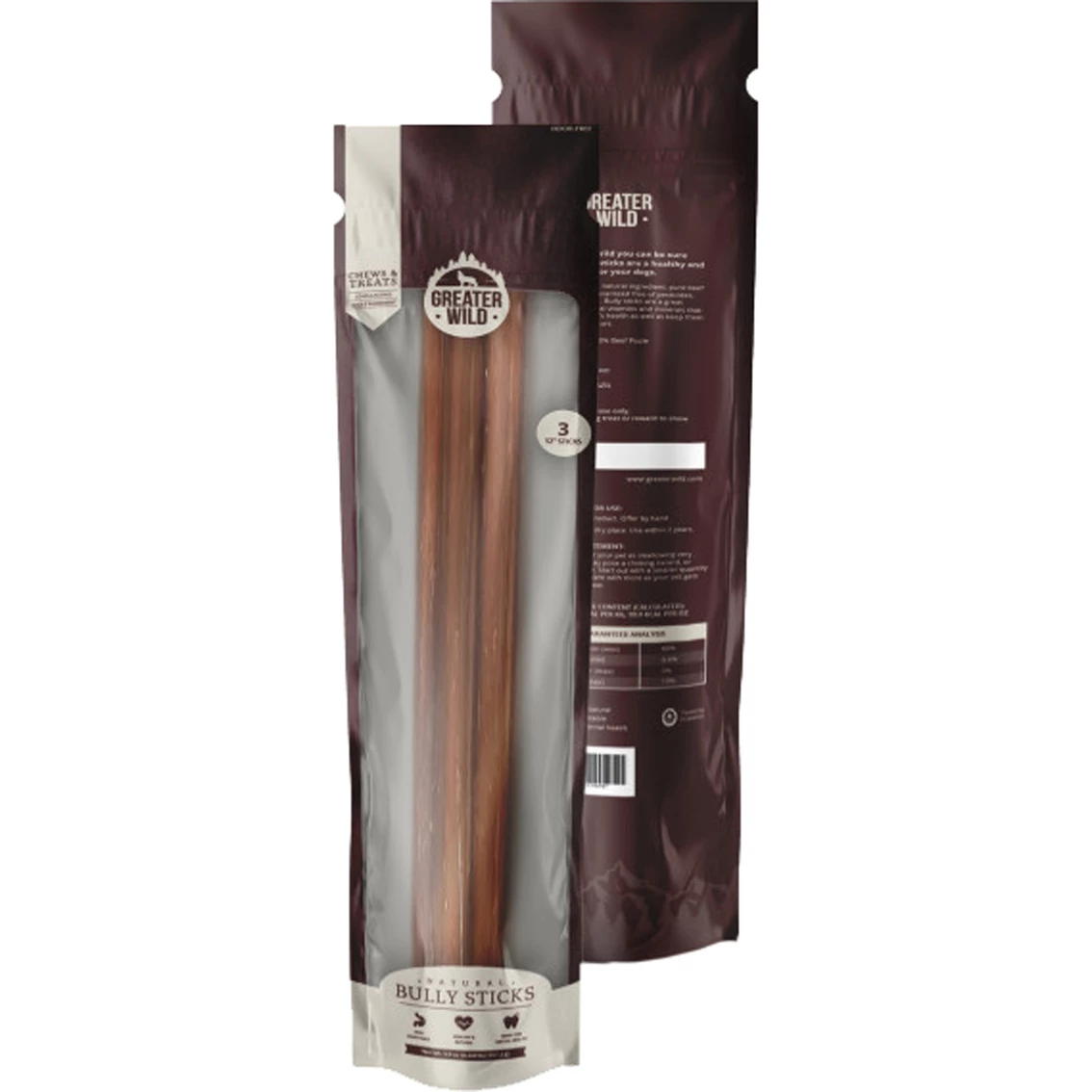 Promo ???? Greater Wild All Natural Ingredient 12 In. Bully Sticks ???? Dog Chews And Treats 3 Ct. ???? 1 Promo ???? Greater Wild All Natural Ingredient 12 In. Bully Sticks ???? Dog Chews And Treats 3 Ct. ????