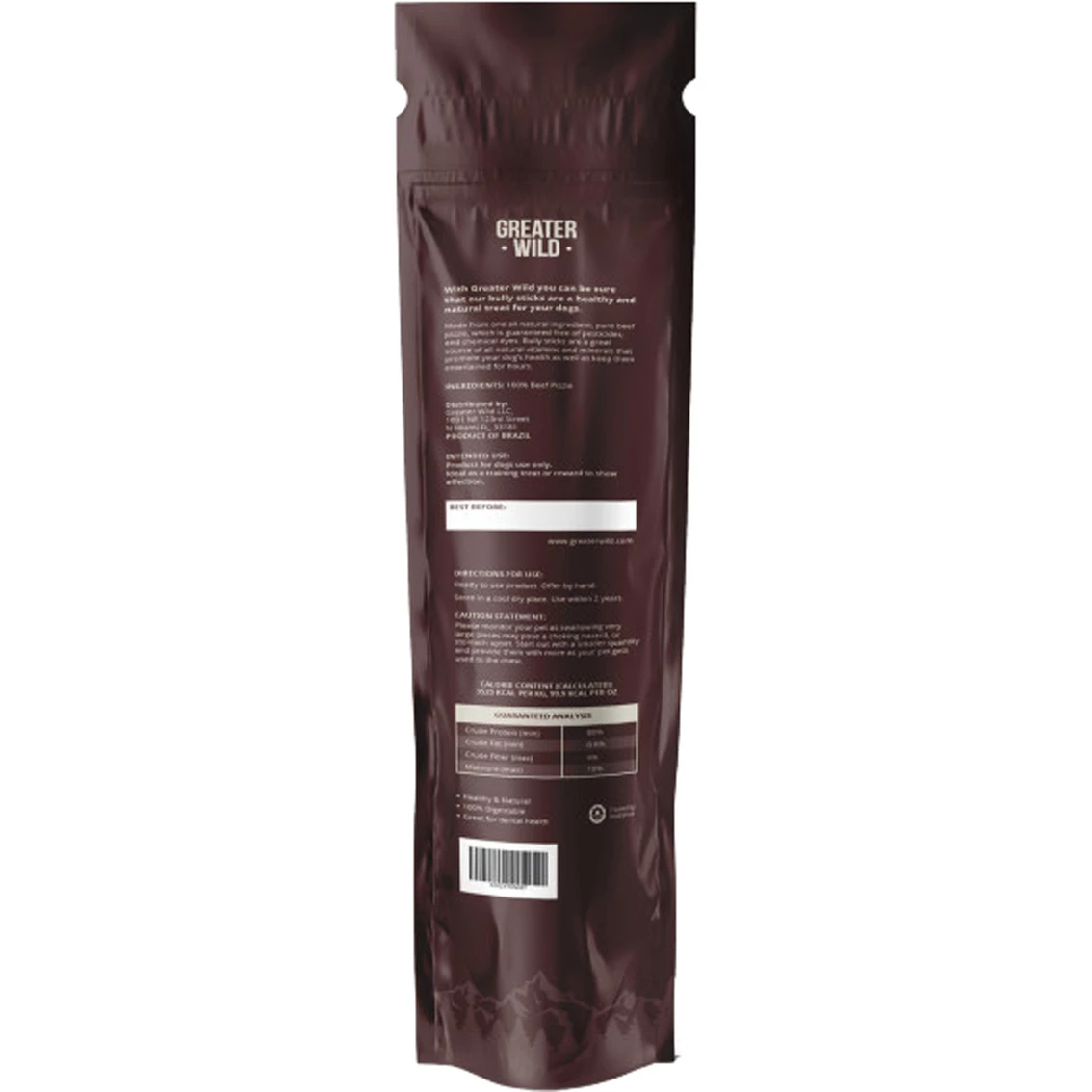 Promo ???? Greater Wild All Natural Ingredient 12 In. Bully Sticks ???? Dog Chews And Treats 3 Ct. ???? 2 Promo ???? Greater Wild All Natural Ingredient 12 In. Bully Sticks ???? Dog Chews And Treats 3 Ct. ???? - Image 2