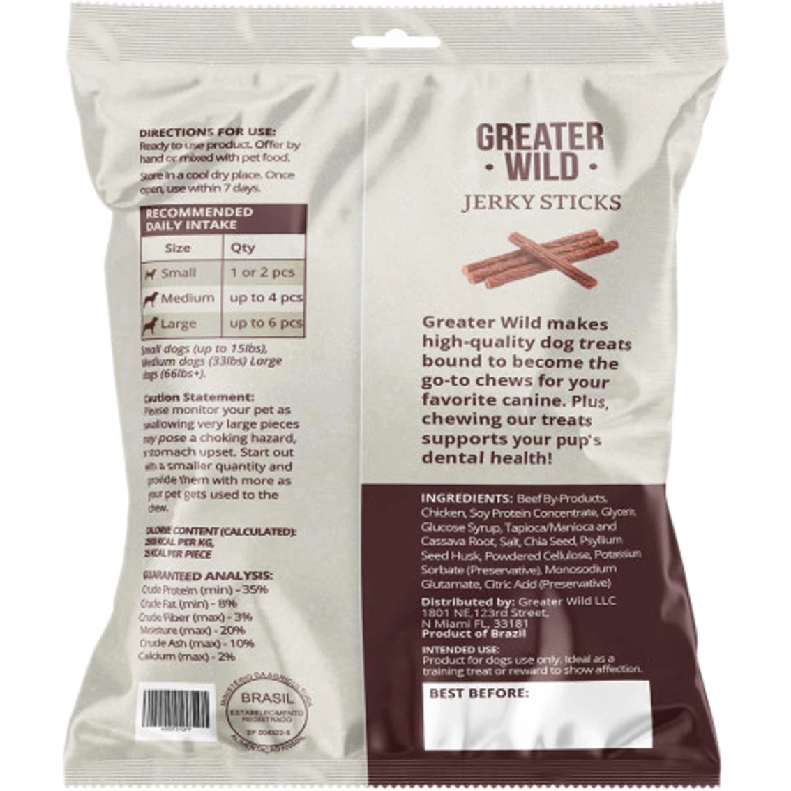 Best deal ✨ Greater Wild Beef Recipe Jerky Sticks Semi Moist Treats For ???? Dogs 3 Oz., 8 Pk. ???? 2 Best deal ✨ Greater Wild Beef Recipe Jerky Sticks Semi Moist Treats For ???? Dogs 3 Oz., 8 Pk. ???? - Image 2