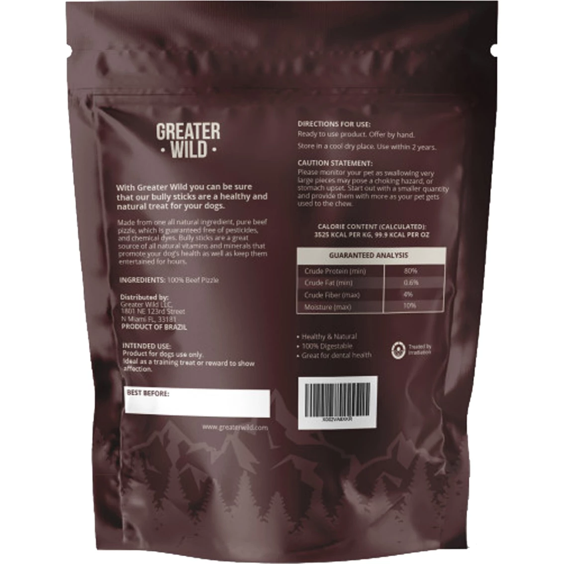 Cheapest ???? Greater Wild All Natural Ingredient 6"Bully Sticks ???? Dog Chews And Treats 20 Ct. ???? 2 Cheapest ???? Greater Wild All Natural Ingredient 6"Bully Sticks ???? Dog Chews And Treats 20 Ct. ???? - Image 2
