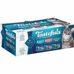 Hot Sale ???? Blue Buffalo Tastefuls Variety Pack 3 Oz., 12 Ct. ????